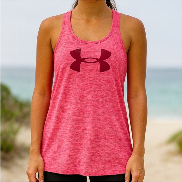 Under Armour Tops - Under Armor Pink Loose Tank